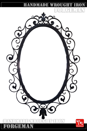 ロートアイアン,ミラーフレーム,鏡,激安,即納